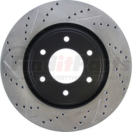 127.42099CR by STOPTECH - StopTech Sport Cryo Drilled & Slotted Brake Rotor; Front Right
