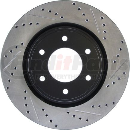 127.42099L by STOPTECH - StopTech Sport Drilled & Slotted Brake Rotor; Front Left