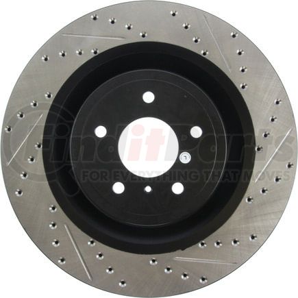 127.42100CL by STOPTECH - StopTech Sport Cryo Drilled & Slotted Brake Rotor; Front Left