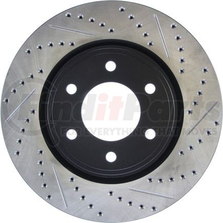 127.42111L by STOPTECH - StopTech Sport Drilled & Slotted Brake Rotor; Front Left