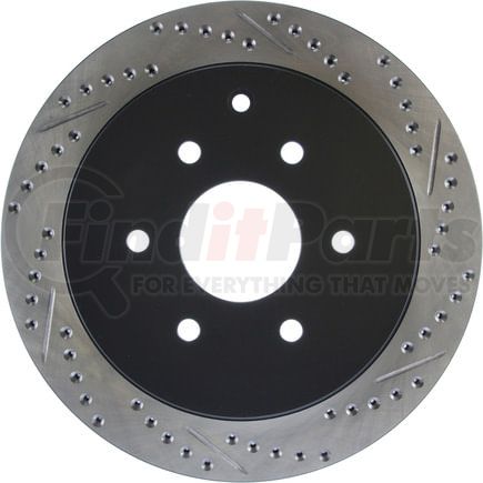 StopTech 127.42113L Disc Brake Rotor StopTech Sport Drilled & Slotted Brake Rotor; Rear Left