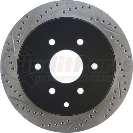 127.42113R by STOPTECH - StopTech Sport Drilled & Slotted Brake Rotor; Rear Right