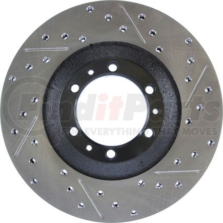 127.43013L by STOPTECH - StopTech Sport Drilled & Slotted Brake Rotor; Front Left