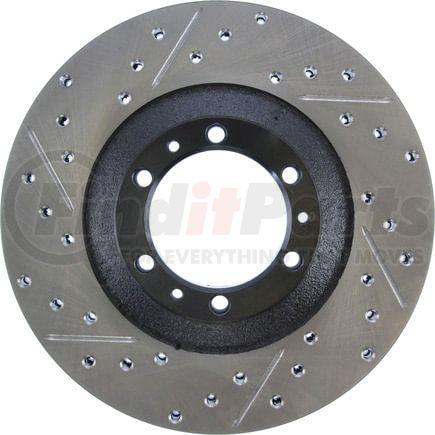 127.43013R by STOPTECH - StopTech Sport Drilled & Slotted Brake Rotor; Front Right