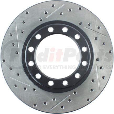 127.43016R by STOPTECH - StopTech Sport Drilled & Slotted Brake Rotor; Front Right