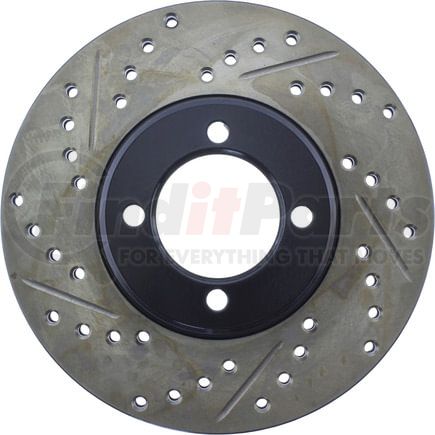127.44027CR by STOPTECH - StopTech Sport Cryo Drilled & Slotted Brake Rotor; Front Right