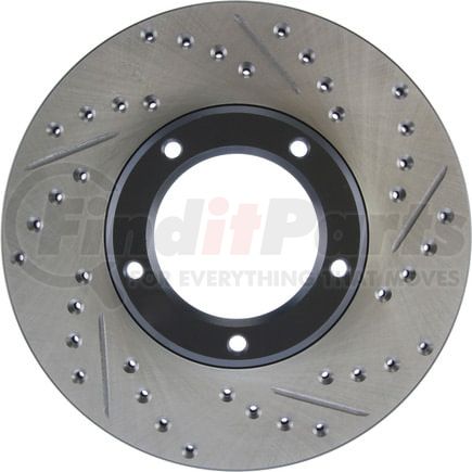 127.44030L by STOPTECH - StopTech Sport Drilled & Slotted Brake Rotor; Front Left