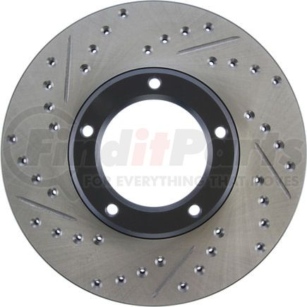 StopTech 127.44030R Disc Brake Rotor StopTech Sport Drilled & Slotted Brake Rotor; Front Right