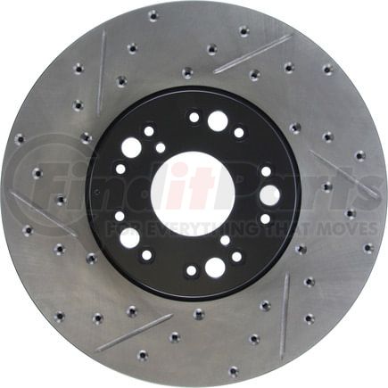 127.44083R by STOPTECH - StopTech Sport Drilled & Slotted Brake Rotor; Front Right