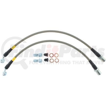 950.44002 by STOPTECH - StopTech Stainless Steel Brake Line Kit