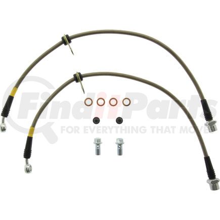 950.44021 by STOPTECH - StopTech Stainless Steel Brake Line Kit