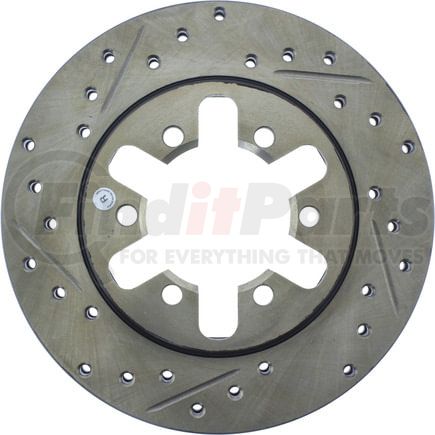 127.42024R by STOPTECH - StopTech Sport Drilled & Slotted Brake Rotor; Front Right