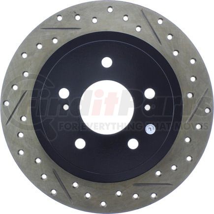 127.42026L by STOPTECH - StopTech Sport Drilled & Slotted Brake Rotor; Rear Left