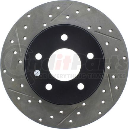 StopTech 127.42026R Disc Brake Rotor StopTech Sport Drilled & Slotted Brake Rotor; Rear Right