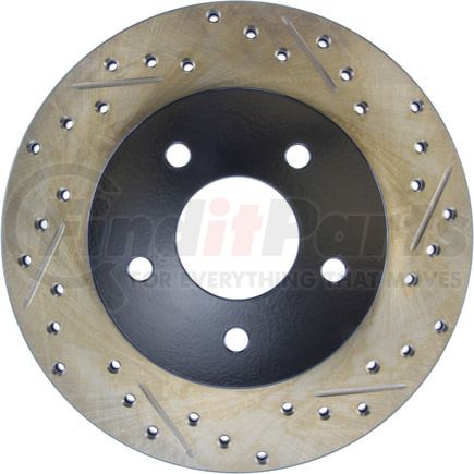 127.42037L by STOPTECH - StopTech Sport Drilled & Slotted Brake Rotor; Rear Left