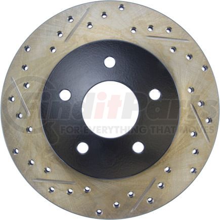 127.42037R by STOPTECH - StopTech Sport Drilled & Slotted Brake Rotor; Rear Right