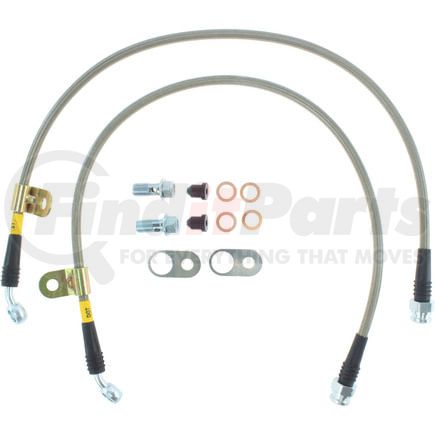 950.45007 by STOPTECH - StopTech Stainless Steel Brake Line Kit