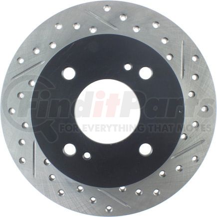 127.42042R by STOPTECH - StopTech Sport Drilled & Slotted Brake Rotor; Rear Right
