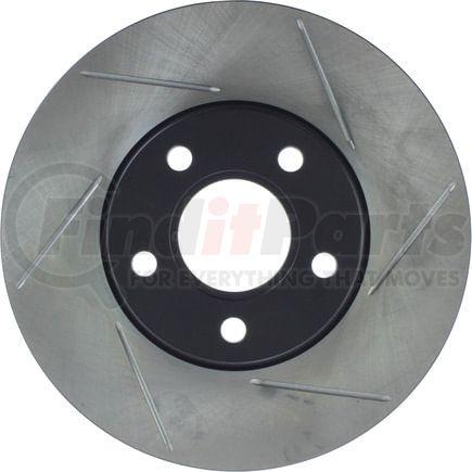 126.65132CSL by STOPTECH - StopTech Sport Slotted Cryo Brake Rotor; Front Left