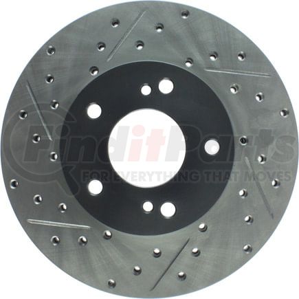 127.42043R by STOPTECH - Sport Drilled & Slotted Brake Rotor, Front Right