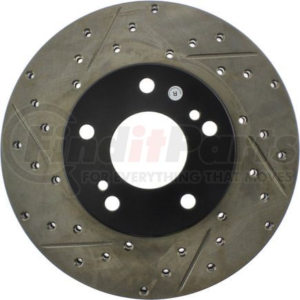 127.42048R by STOPTECH - StopTech Sport Drilled & Slotted Brake Rotor; Front Right