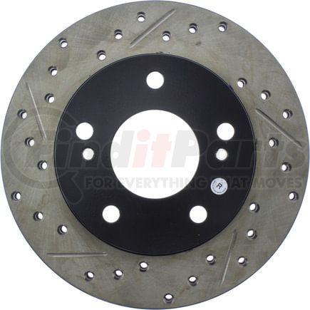 127.42057R by STOPTECH - StopTech Sport Drilled & Slotted Brake Rotor; Front Right