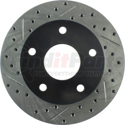 127.67029CR by STOPTECH - Sport Cryo Drilled & Slotted Brake Rotor, Front Right
