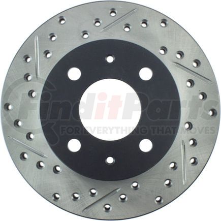 127.42060R by STOPTECH - Sport Drilled & Slotted Brake Rotor, Front Right
