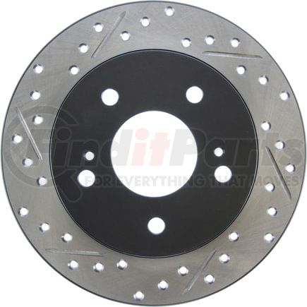 StopTech 127.42062CR Disc Brake Rotor StopTech Sport Cryo Drilled & Slotted Brake Rotor; Rear Right