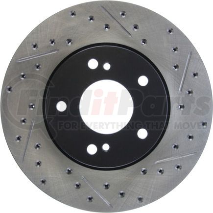 127.42069L by STOPTECH - StopTech Sport Drilled & Slotted Brake Rotor; Front Left