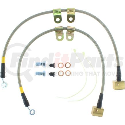 950.62013 by STOPTECH - StopTech Stainless Steel Brake Line Kit