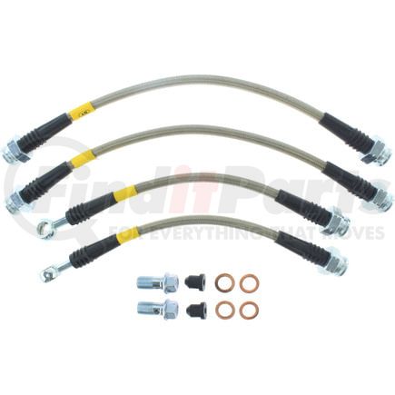 950.62504 by STOPTECH - StopTech Stainless Steel Brake Line Kit