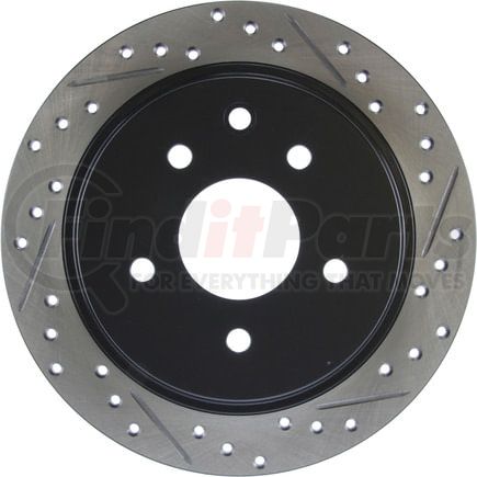127.42073L by STOPTECH - StopTech Sport Drilled & Slotted Brake Rotor; Rear Left