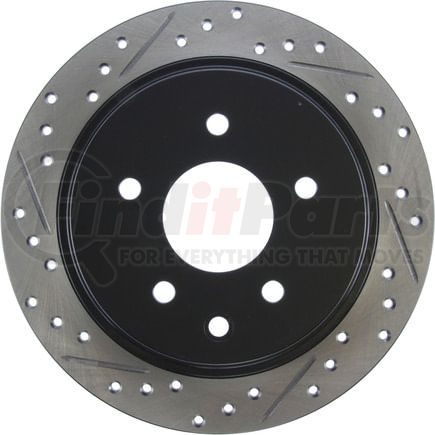 127.42073R by STOPTECH - StopTech Sport Drilled & Slotted Brake Rotor; Rear Right