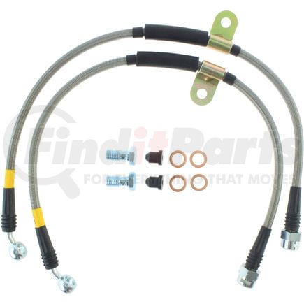 950.66002 by STOPTECH - StopTech Stainless Steel Brake Line Kit