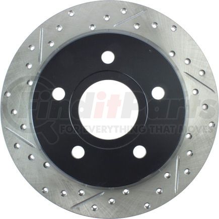 127.67043R by STOPTECH - StopTech Sport Drilled & Slotted Brake Rotor; Rear Right