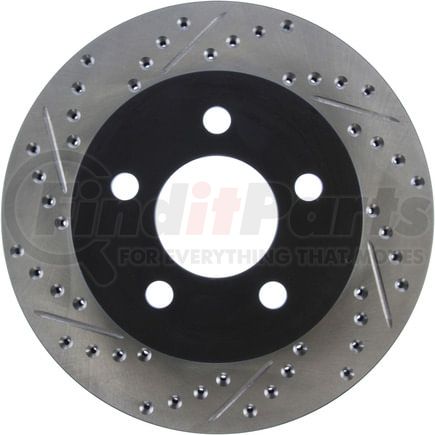 127.67045R by STOPTECH - StopTech Sport Drilled & Slotted Brake Rotor; Front Right