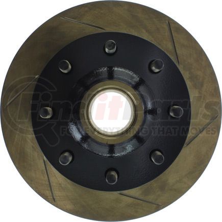 126.66005CSL by STOPTECH - Sport Slotted Cryo Brake Rotor, Front Left