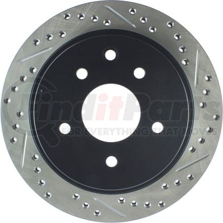 127.42077L by STOPTECH - StopTech Sport Drilled & Slotted Brake Rotor; Rear Left