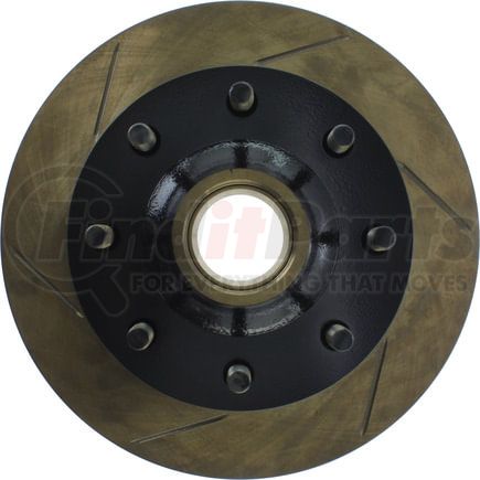 126.66005CSR by STOPTECH - Sport Slotted Cryo Brake Rotor, Front Right