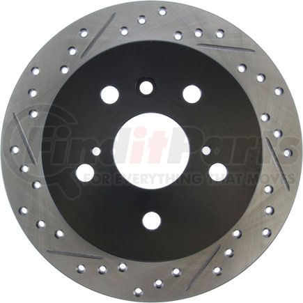 127.44126R by STOPTECH - StopTech Sport Drilled & Slotted Brake Rotor; Rear Right