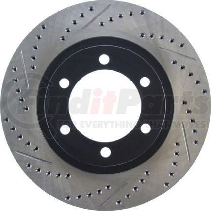 StopTech 127.44127R Disc Brake Rotor StopTech Sport Drilled & Slotted Brake Rotor; Front Right