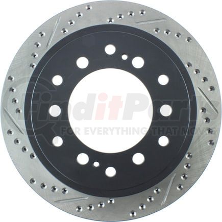 127.44128R by STOPTECH - StopTech Sport Drilled & Slotted Brake Rotor; Rear Right