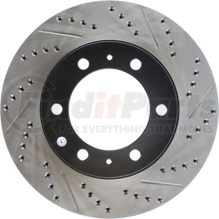 127.44129L by STOPTECH - StopTech Sport Drilled & Slotted Brake Rotor; Front Left