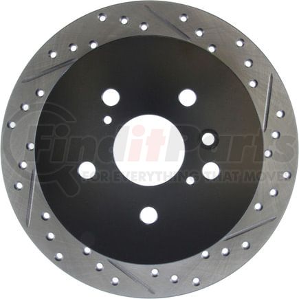 127.44131L by STOPTECH - StopTech Sport Drilled & Slotted Brake Rotor; Rear Left