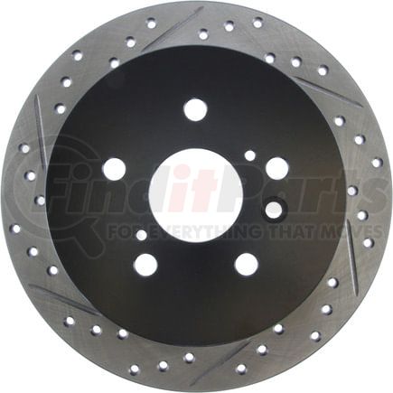 127.44131R by STOPTECH - StopTech Sport Drilled & Slotted Brake Rotor; Rear Right