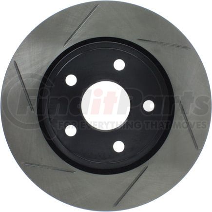 126.58001SR by STOPTECH - StopTech Sport Slotted Brake Rotor; Front Right