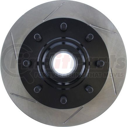StopTech 126.67040CSR Disc Brake Rotor Sport Slotted Cryo Brake Rotor, Front Right