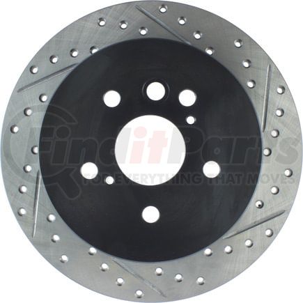 127.44134L by STOPTECH - StopTech Sport Drilled & Slotted Brake Rotor; Rear Left