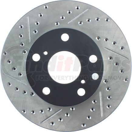 127.44136R by STOPTECH - StopTech Sport Drilled & Slotted Brake Rotor; Front Right